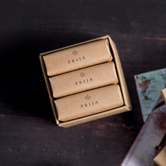 Pack cadeau de savon adoucissant Prija (3 packs - 3.52oz)