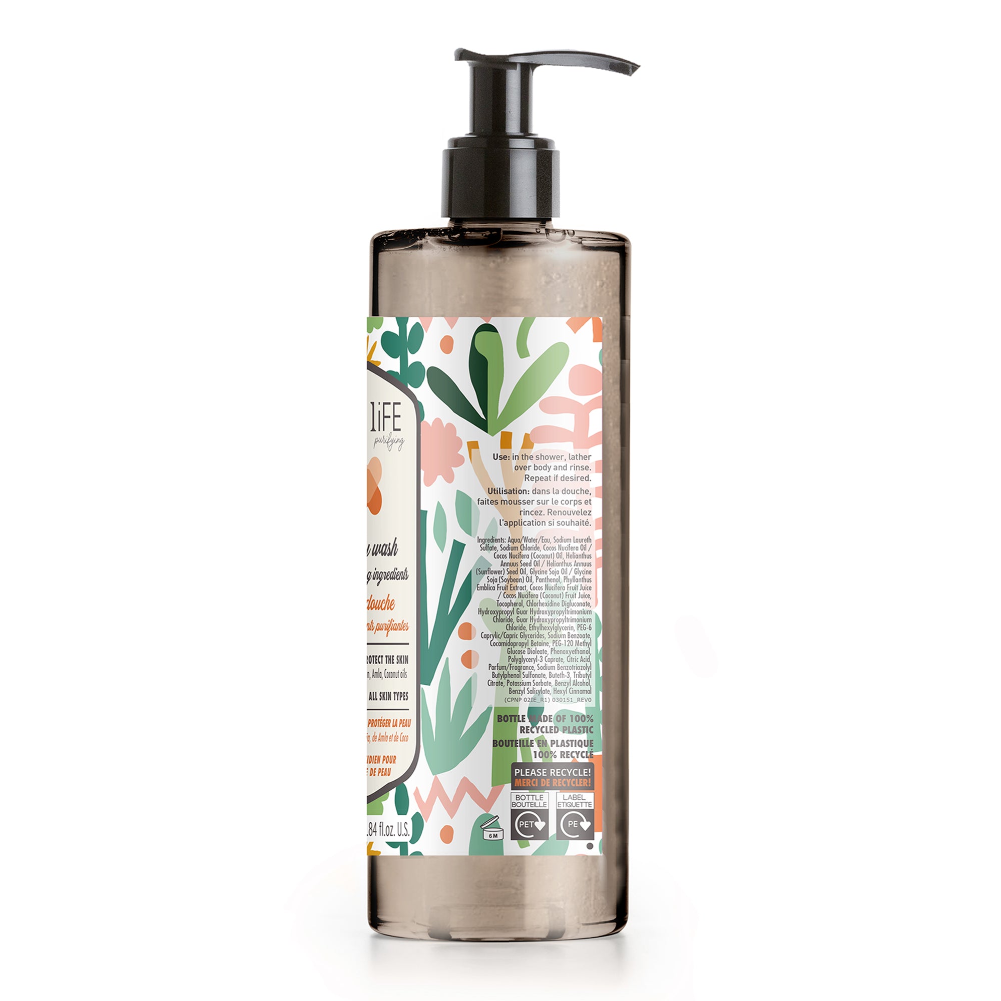 Gel For Life-Purifying Body Wash With Purifying Ingredients (12.84 Fl oz)