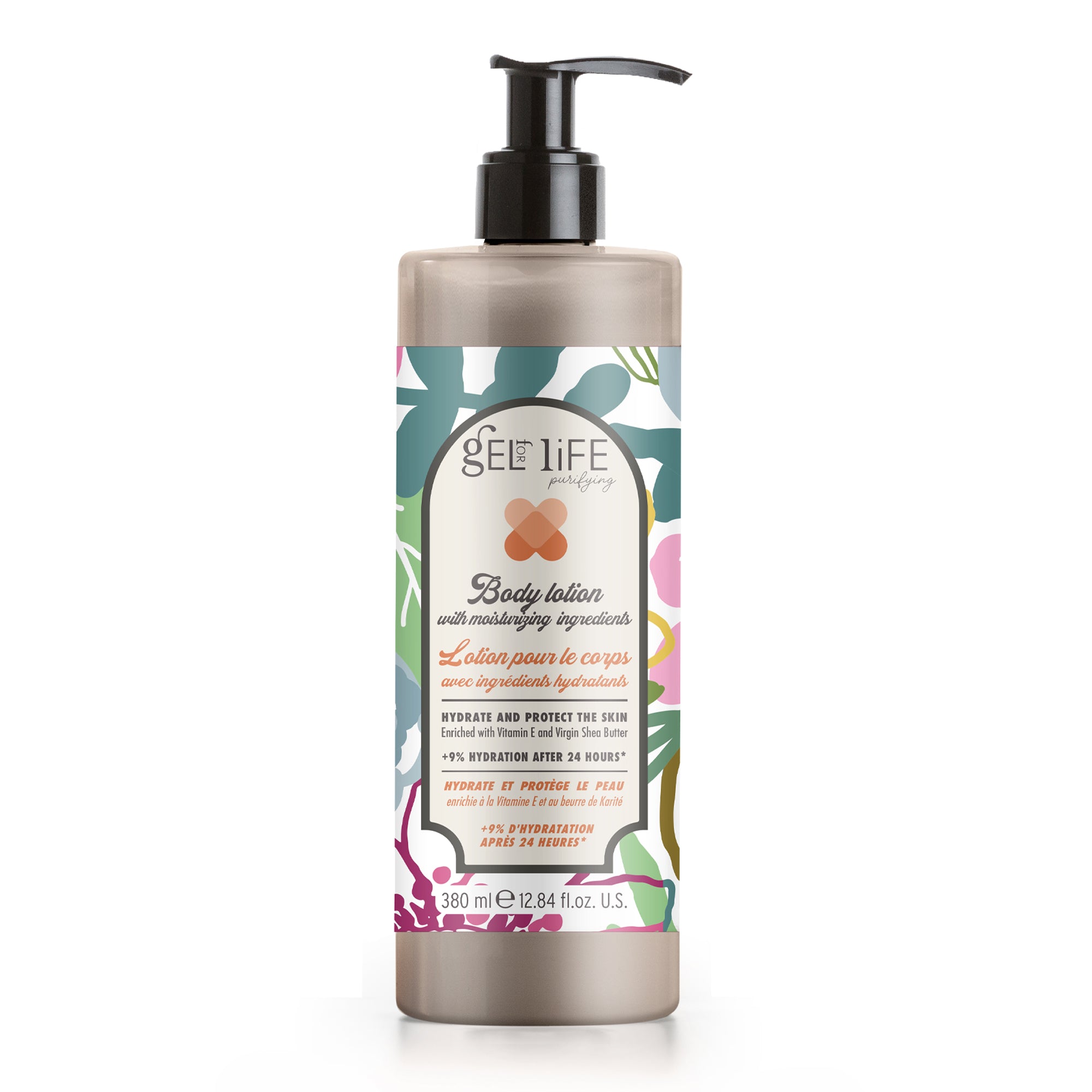 Gel for life purifying body lotion with moisturizing ingredients (12.84 fl.oz.)